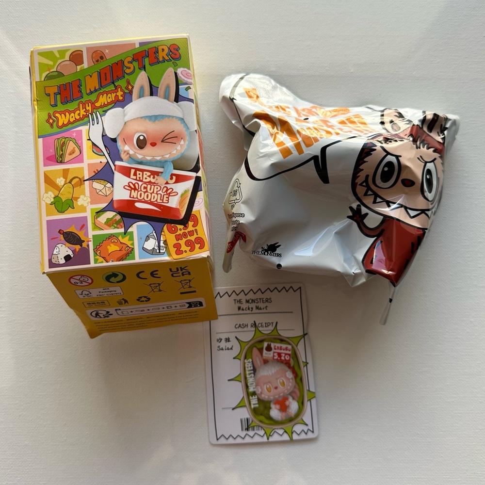 [Confirmed] Labubu the Monsters Wacky Mart Series Authentic Pop Mart Salad